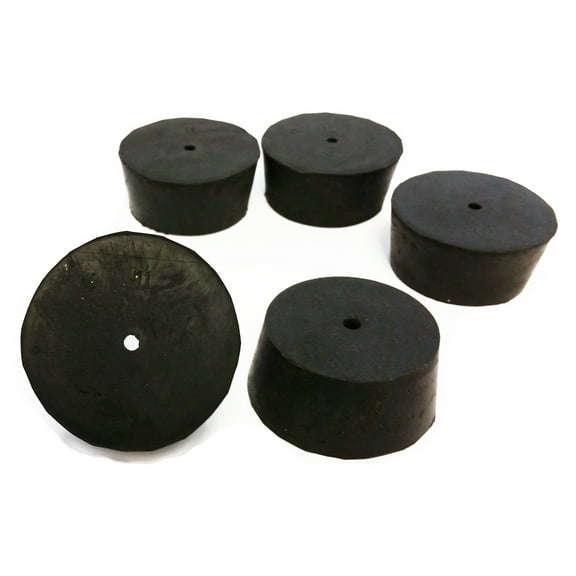 Rubber Stoppers, Size 11, 1-Hole. Pack of 1-Pound.