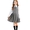 Gray, variant on Grblisyd Back to School Dresses for Girls Pleated Jumper School Uniform Dresses Preppy Jumper Sleeveless A-Line Dress