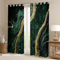 thumbnail image 2 of Homewish Mystic Green Marbling Curtains Pack of 2 (42x84 Each) for Women, Art Abstract Marble Curtains Blackout, Watercolor Bedroom Curtains, Curtains Blackout Decor, 2 of 6