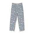 thumbnail image 5 of Balery Sleep Rabbit print Men's Pajama Pants,Ultra Lightweight Pjs,Lounge Pant-Medium, 5 of 9