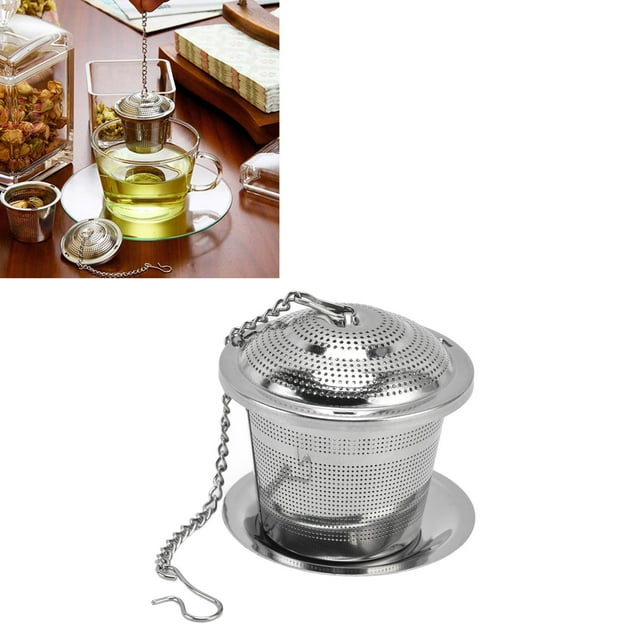 Filtro de Té, Larga Vida útil de Vida Segura Para Usar en Forma de Barril Conveniente PRÁTICO PRÁTICO USO INFUSOR DE TÉ ACERO ACERO PARA CAFÉ PARA TÉ DE HOJA SULE
