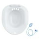 thumbnail image 5 of Asiento de inodoro para Personas mayores Sunnimix Baño de asiento Portátil Blanco, 5 of 7