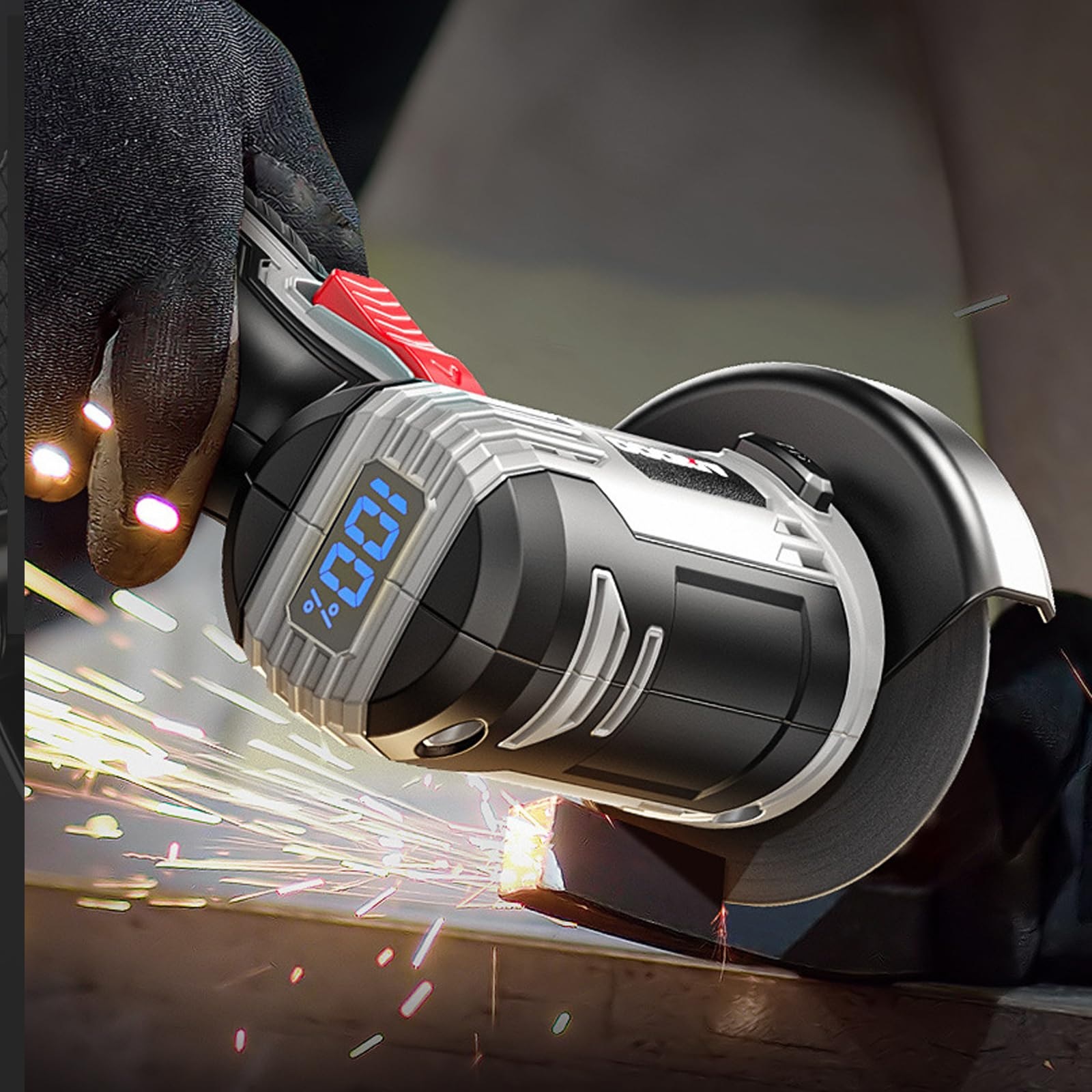 Mini Cordless Angle Grinder 12V Kit  Handheld Multifunctional Grinder Tool with Cutting Disc for Metal, Wood, Stone  Compact Polisher & Cutter for DIY & Home Use