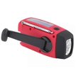 thumbnail image 4 of Red Crank Radio with Solar Cells, Flashlight and 2000mAh Powerbank Emergency Radio, Survival, 4 of 4