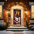 thumbnail image 6 of Christmas Party Decoration, Large Door Tapestry Cover for Indoor or Outdoor Holiday Festivities 90*180cm, 6 of 9