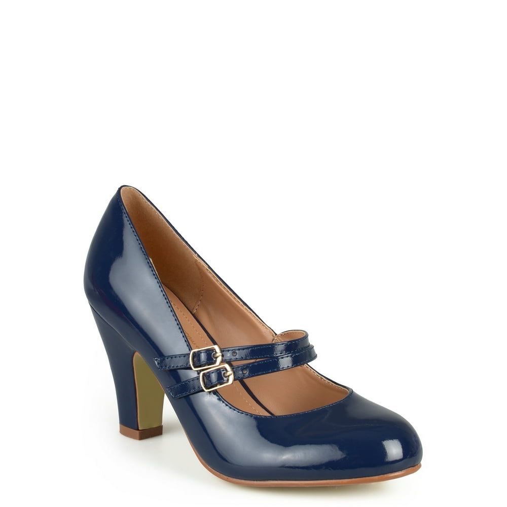 wide width patent leather pumps