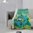 thumbnail image 2 of The Octonauts Blanket Anti-Pilling Flannel 32"X48" Super Soft Plush Air Condition Quilt Fluffy Warm Cozy Decorative Blankets, 2 of 7