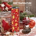 thumbnail image 4 of Christmas Gingerbread Man Holiday Skinny Tumbler with Lid and Straw,20 oz Christmas Snowman Coffee Mug Cup,Christmas Holiday Gifts, 4 of 6
