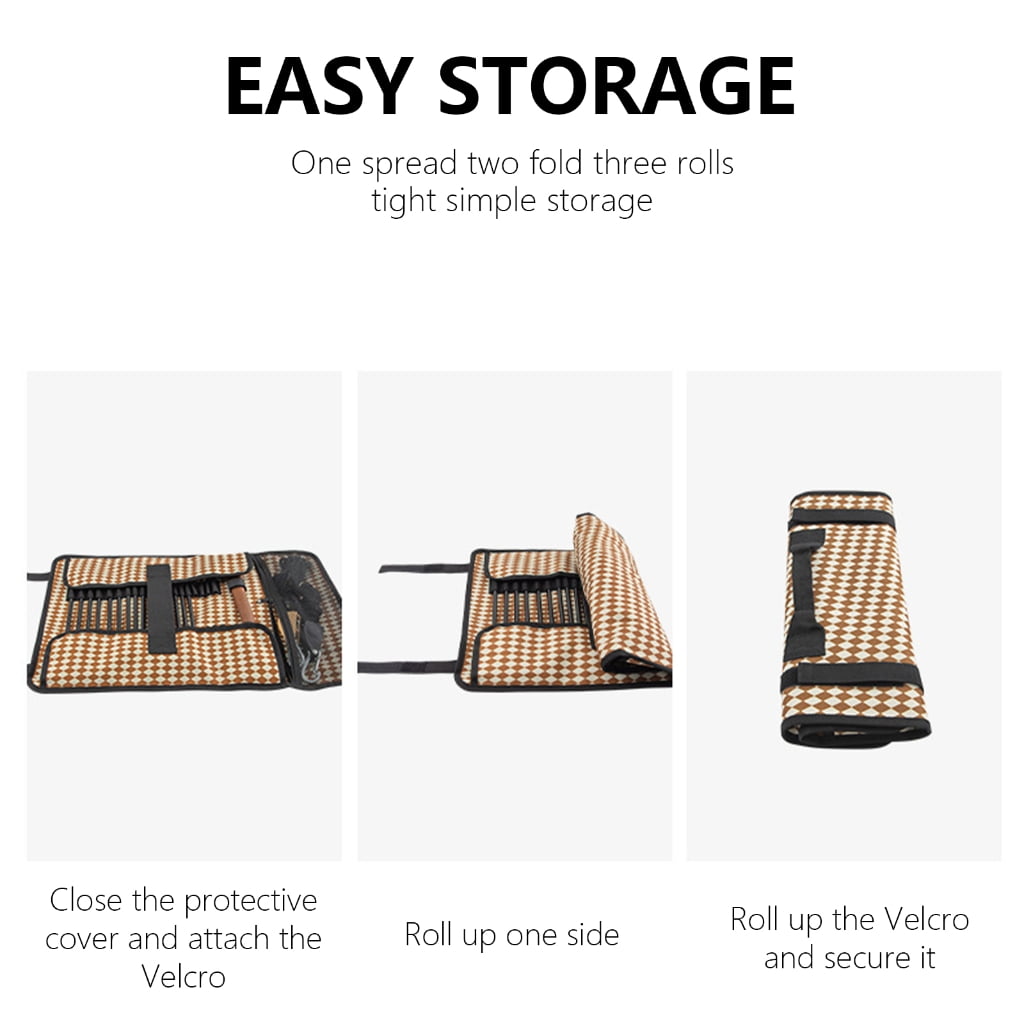 ZPAQI Camping Ground Nails Bag Folding Tent Stake Bag for Tent Peg & Camping Hammer