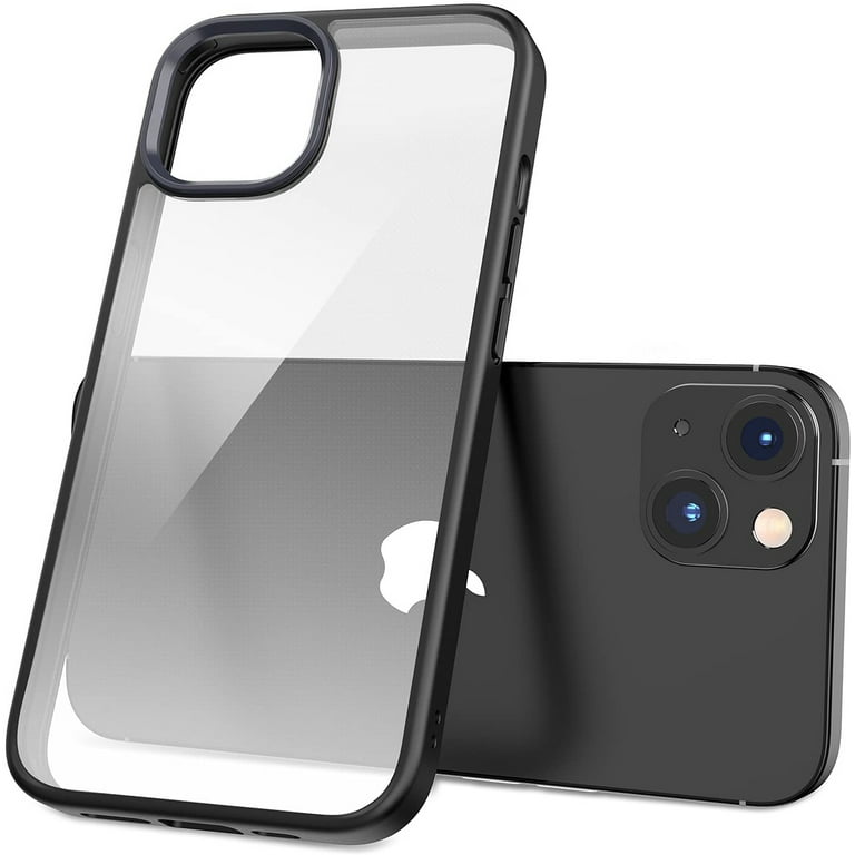 DESSEN Cover Trasparente Antiurto Per Google Pixel 8 - Custodia A 360° Con Telaio Anteriore E Retro In PC - Blu Scuro - 2