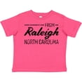 thumbnail image 3 of Inktastic From Raleigh North Carolina in Black Distressed Text Boys or Girls Toddler T-Shirt, 3 of 5