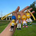 thumbnail image 3 of LLavero de dibujos animados de Los Simpsons, llavero de figura de Anime, colgante de teléfono, soporte Kawaii, llavero de coche, regalo de cumpleaños y Navidad, 3 of 5