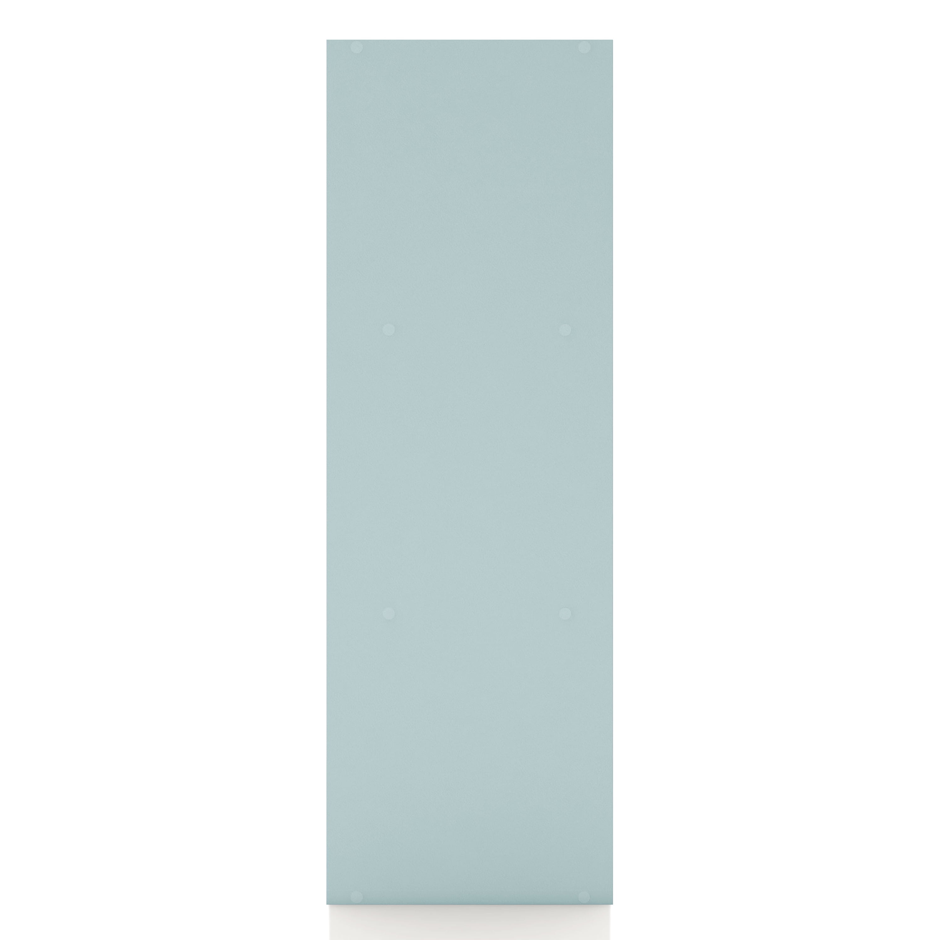 Furniture of America Brooks Stackable 6-Cube Wood Light Blue Kids Bookcase