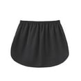 thumbnail image 3 of Aayomet Maxi Skirt Women's Solid Flared Lightweight Elastic Waist Classic Midi Skirt,Black S, 3 of 5