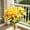 Yellow, variant on Miwamany Artificial Flowers 5 Heads Real Touch Silk Fake Flower Arrangement, Vibrant Red Faux Hibiscus Bouquet for Home Decor Living Room Table Vase Wedding Boho Centerpiece