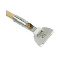 thumbnail image 2 of 1 in. x 60 in. Lacquered Wood Swivel Head Clip-On Dust Mop Handle - Natural, 2 of 7