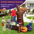 8 Feet Halloween Inflatable Tree Giant Blowup Spooky Dead Tree with