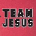 thumbnail image 5 of Wild Bobby Varsity Team Jesus Inspirational/Christian Men Premium Tri Blend Tee, Vintage Red, Large, 5 of 5