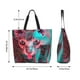thumbnail image 5 of Disketp Psychedelic Hairless Cat Bolsa Tote Estampada para Mujer, Bolso de Hombro y de Mano para Compras y Viajes, 5 of 8