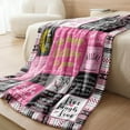 thumbnail image 3 of 60th Birthday Gifts for Women Blanket Gifts Throw Blanket 60th Birthday Decorations 60th Birthday Unique Gifts Birthday Presents for Her Wife Mum Women Soft Flannel Blanket 50"x60", 3 of 6