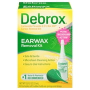 Debrox Earwax Removal Kit, Bulb Syringe and Ear Drops with Carbamide Peroxide, 0.5 Fl Oz