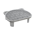 thumbnail image 4 of Almencla Cat Litter Mat Anti Slip Elevated Cat Litter Ramp for Indoor Cats Small Cats Gray, 4 of 8