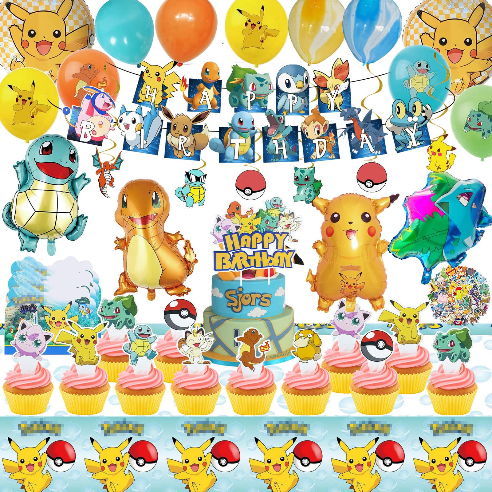 Pokemon Birthday Decorations | tunersread.com