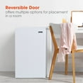 thumbnail image 6 of MAGIC CHEF 4.4-cu. ft. Mini Refrigerator with Freezer Compartment in White, HMR440WE, 6 of 18