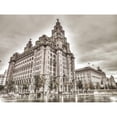thumbnail image 3 of Frank, Assaf 18x15 Black Modern Framed Museum Art Print Titled - Royal Liver Building, Liverpool, FTBR-1866, 3 of 5