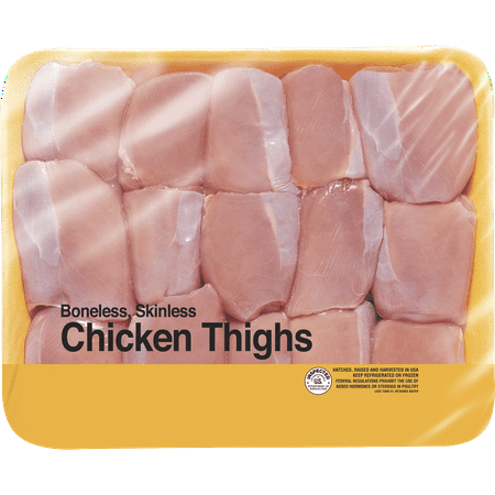 Fresh Boneless Skinless Thighs, 2.6-3.9 lb