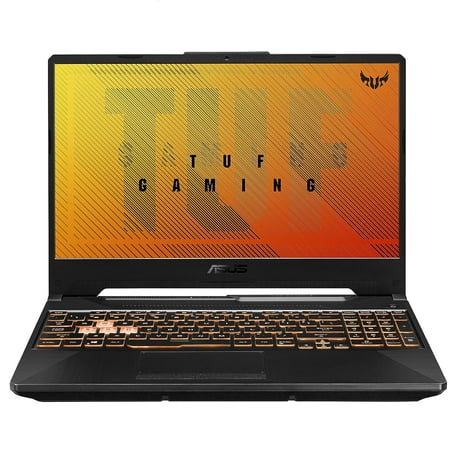 ASUS TUF Gaming A15 Gaming Laptop, 15.6" 144Hz FHD IPS-Type, AMD Ryzen 5 4600H, GeForce GTX 1650, 8GB DDR4, 512GB PCIe SSD, Gigabit Wi-Fi 5, Windows 10 Home, FA506IH-AS53