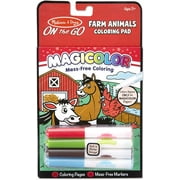 Melissa & Doug Magicolor Mess-Free Coloring Farm Animals Coloring Pad