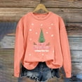 thumbnail image 1 of EGNMCR Chandails en Molleton à Capuche pour Femmes, Chandails en Molleton pour Femmes, Chandail à Capuchon Décontracté à Manches Longues de Noël Mode Décontractée à Manches Longues Col Rond Imprimé Chandails en Molleton Blouse pour Femmes, 1 of 4