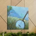 thumbnail image 6 of Banjo in Moonlight Scene - Canvas, 6 of 10