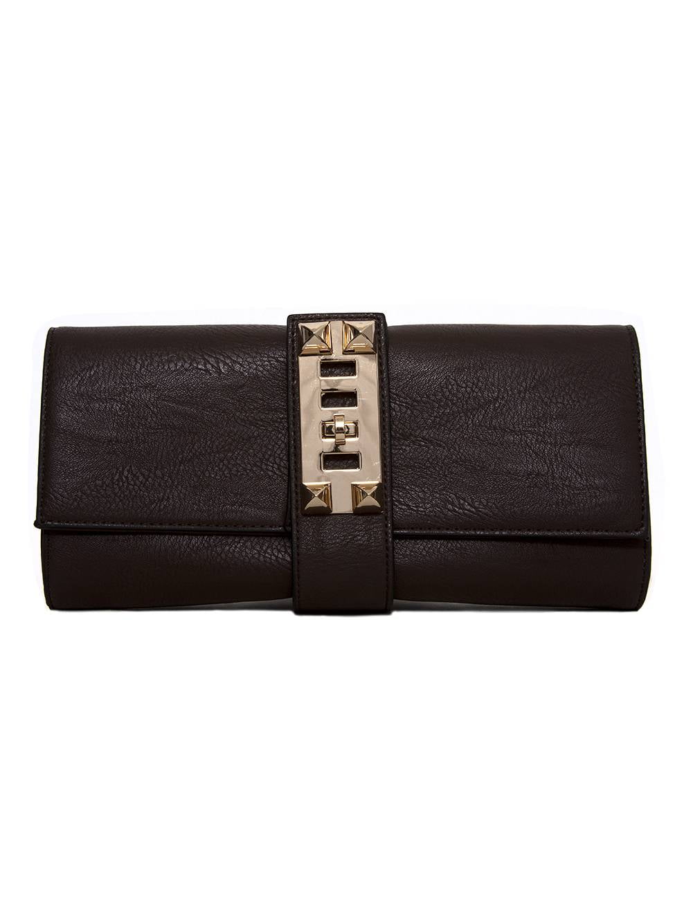 Womens Designer /"Bordeaux/" Clutch Bifold Wallet