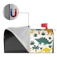 thumbnail image 6 of Balery Dinosaurs and Tropical Leaves Mailbox Cover - Standard Size-21x18 in, 6 of 9