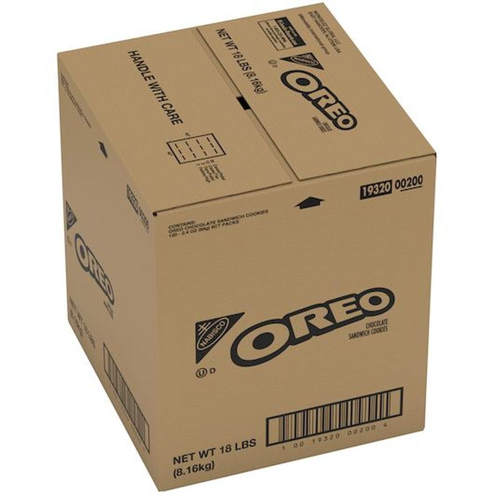 Oreo Sandwich Cookies - Sleeve Pack, 2.4 Ounce -- 120 per Case.