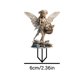 thumbnail image 2 of Hogar y jardín, Decoración del hogar, Figura de la diosa celestial con alas, miniinserción 2D plana para jardín, decoración de patio exterior, artesanía decorativa, 2 of 4