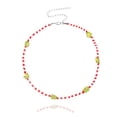 thumbnail image 2 of PVCS Collier Ligne de Perles de Riz Mode Bijoux pour Femmes Filles, 2 of 2