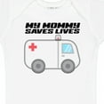 thumbnail image 4 of Inktastic My Mommy Saves Lives Ambulance Boys or Girls Baby Bodysuit, 4 of 5