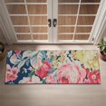 thumbnail image 2 of Pioneer Flower Floral Print Pattern Door Rugs,Washable Non Slip Door Mats Indoor,Decorative Door Mats,Entry Mat Indoor for Entrance,Bedroom,Kitchen,Bathroom,16"x47", 2 of 6