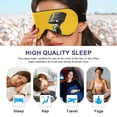 thumbnail image 6 of IAUYY Sleep Mask, Super Soft Eye Masks with Adjustable Strap, Lightweight Comfortable Blindfold,Perfect Blocks Light for Men Women Vintage Microphone, 6 of 7