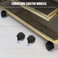 thumbnail image 4 of CTIRCHIU 12Ud Para Muebles Negras Con Giratorio Para Sillas Y Escritorios De Oficina, 4 of 8