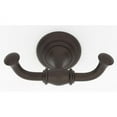 thumbnail image 5 of Alno A6784-SB Charlies 4-1/2" W Traditional Double Prong Solid Brass Wall Mounted Bathroom, 5 of 7