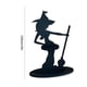 thumbnail image 2 of Servilletero de bruja Dispensador de servilletas de Halloween Escultura de bruja negra creativa para mesa de comedor, 2 of 7