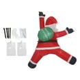 thumbnail image 4 of Adorno navideño inflable de Papá trepador con luces LED incorporadas. Incluye bolsa de regalo. Ideal para decorar paredes, techos, porches y, 4 of 9