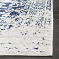 thumbnail image 4 of SAFAVIEH Madison Katina Oriental Area Rug, Cream/Navy, 6'7" x 9'2", 4 of 8