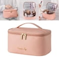 thumbnail image 2 of Women Makeup Bag Portable Cosmetic Bag Large Capacity Travel Washbag Organizer, 2 of 18