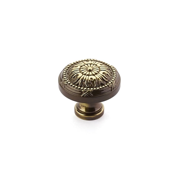 Schaub And Company 751 Versailles 1-1/4" Traditional Luxury Solid Brass Round Cabinet Knob