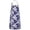 Pioneer Flower Floral, variant on Pioneer Flower Floral Print Pattern Cotton Linen Apron with Pockets, Waterproof Adjustable, 33x27 Inch for Kitchen, Gardening, BBQ, Salon